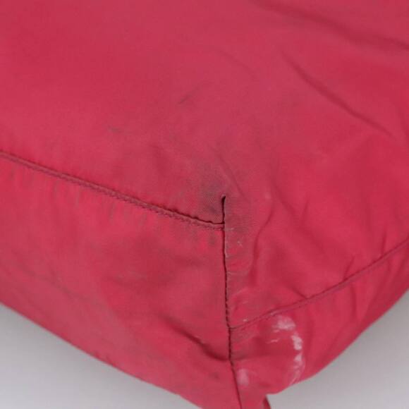 Prada Tote Bag Nylon Pink Gold Auth #155974P18B - Picture 15 of 15